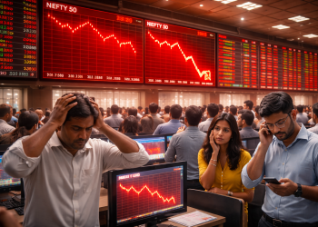 Indian stocks slump to three-month lows on weak earnings, FII outflows, global risks