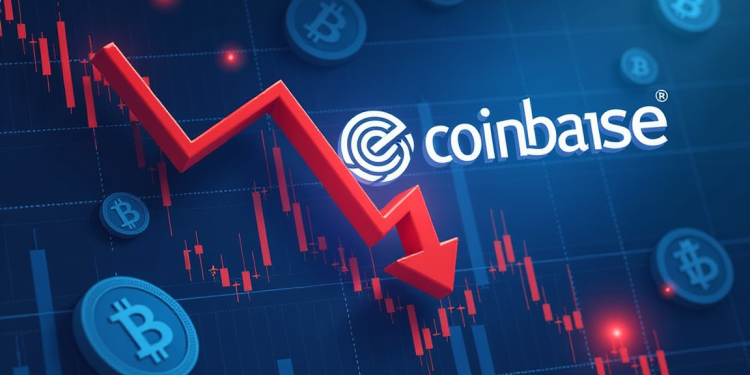 Coinbase stock price forms risky patterns as headwinds rise