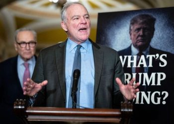 Kaine tells Congress to ‘get its a– off the couch,’ reclaim war powers