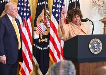 Grandmother tells Trump critics to ‘get off the man’s back’ during White House Black History Month event